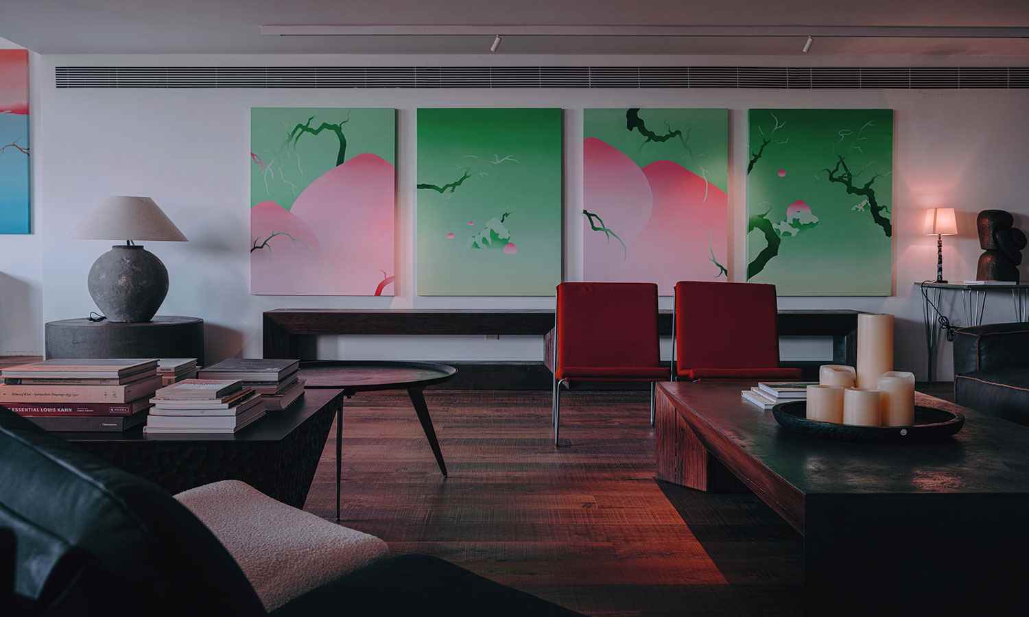 在色域与文脉间织就精神图谱，林子楠个展「旵寓」即将开幕