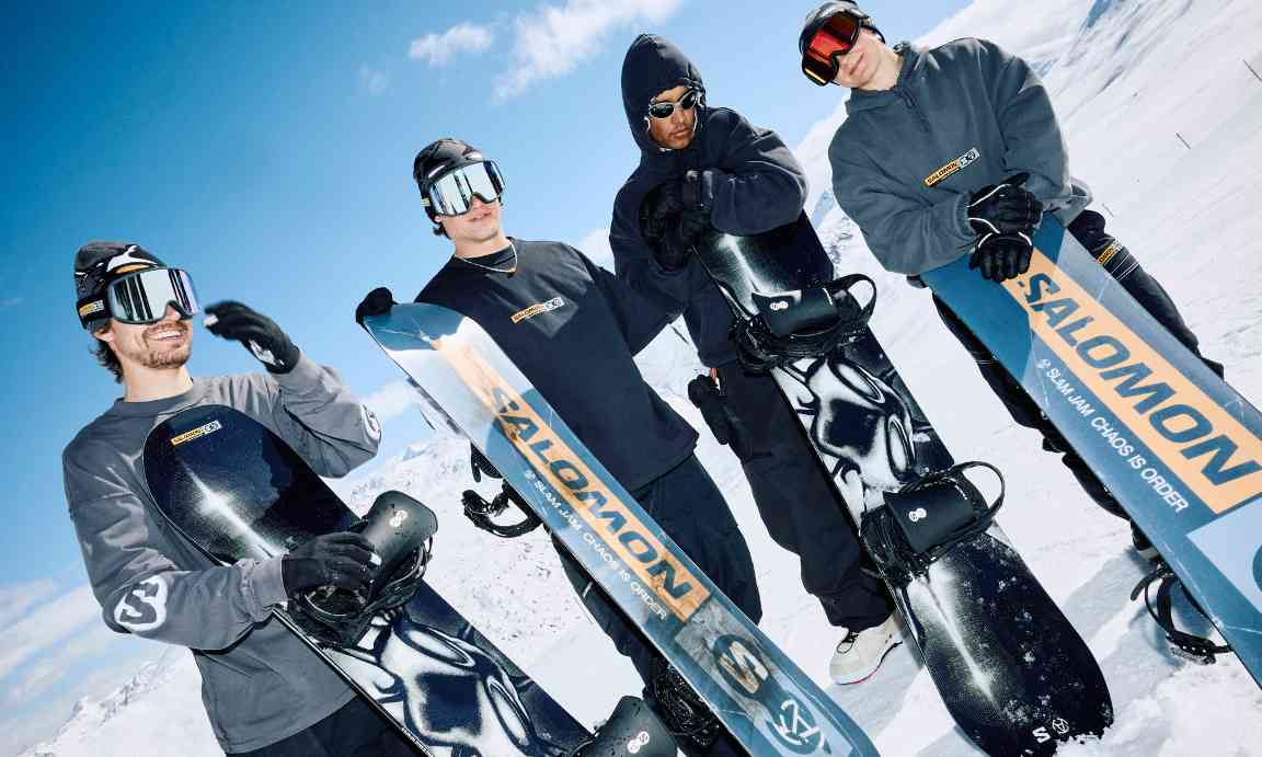 Salomon与Slam Jam联名系列发布 外太空美学融合滑雪装备