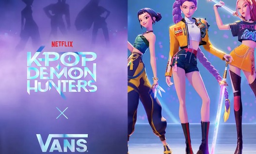 VANS携手K-POP猎魔女团推出联名鞋款，老虎Derpy角色设计引爆期待