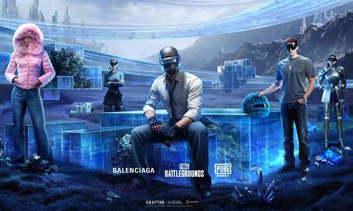 Balenciaga跨界绝地求生推出游戏内时尚造型与实体周边