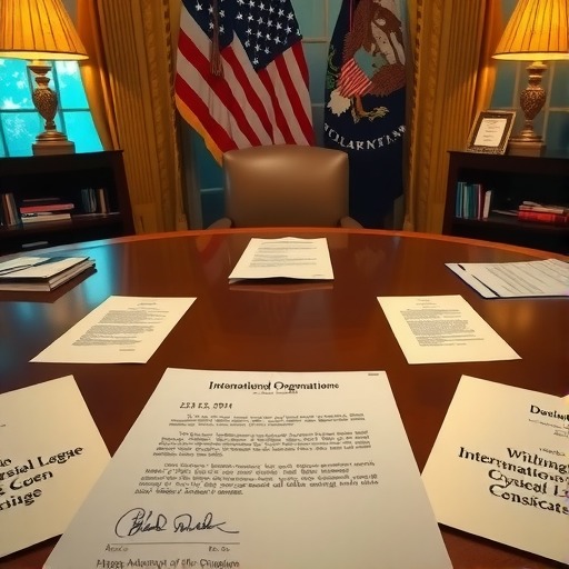 特朗普签署备忘录启动退出66个国际组织程序