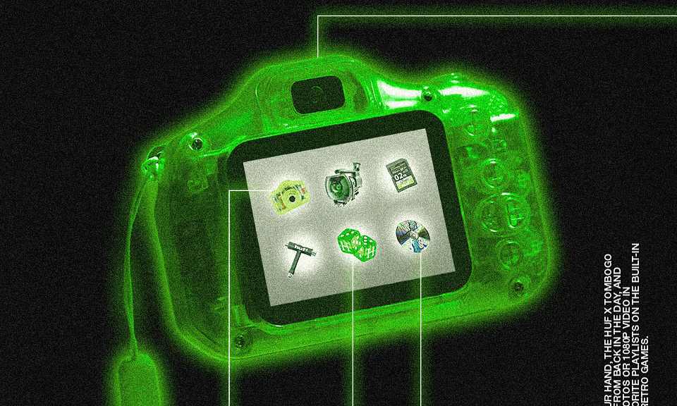 TOMBOGO与HUF联名推出升级版PocketCam迷你相机