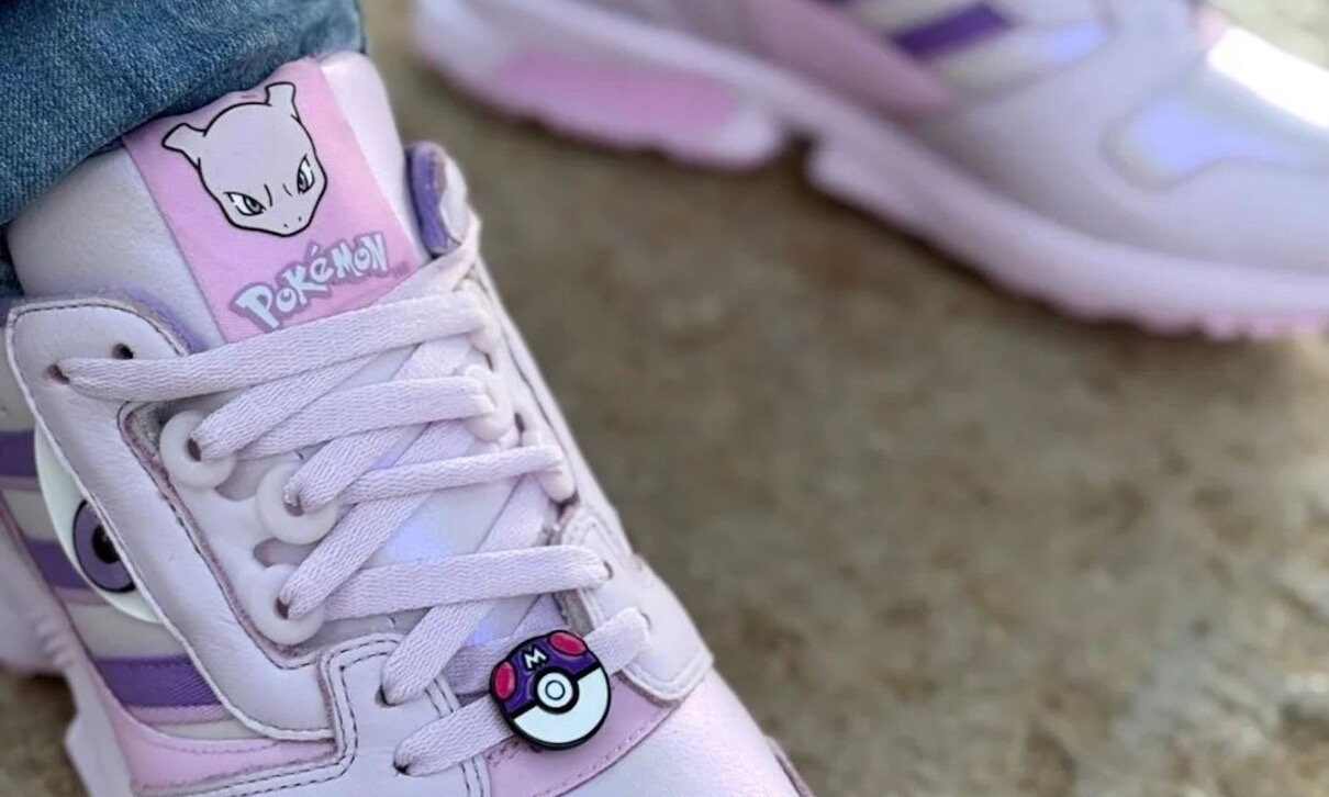宝可梦30周年联名曝光！adidas ZX 8000超梦主题鞋款细节首度公开