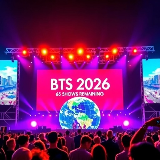 BTS 2026全球巡演规模创纪录，北美超过30场(图1)