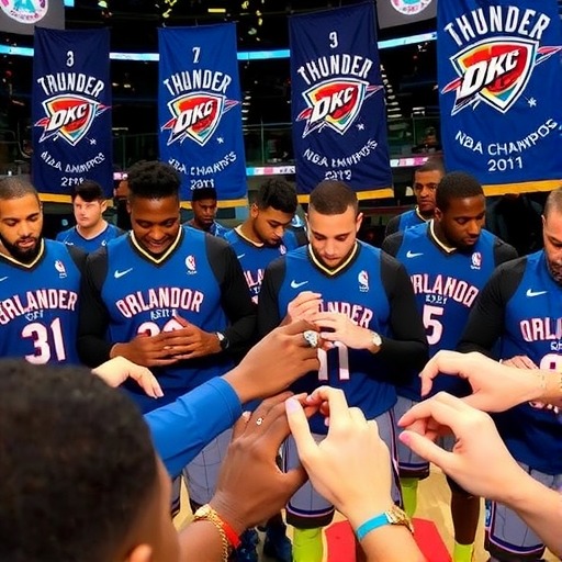 俄克拉荷马城雷霆队冠军戒指独特设计解析(图1)