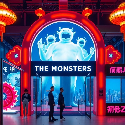 THE MONSTERS十周年巡展·上海站开幕 精灵天团·此刻与未来沉浸展(图1)