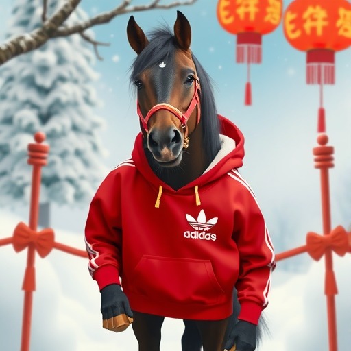 adidas Originals 推出宠物马年新春系列(图1)