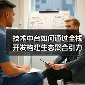 技术中台如何通过全栈开发构建生态聚合引力场？(图1)