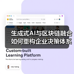 生成式AI与区块链融合如何重构企业决策体系?(图4) 生成式AI与区块链融合如何重构企业决策体系?(图4)