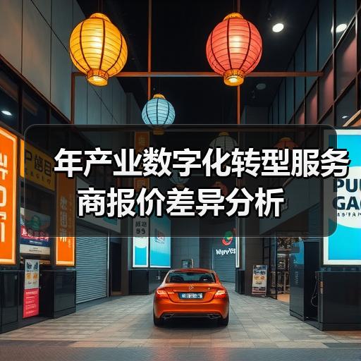 年产业数字化转型服务商报价差异分析