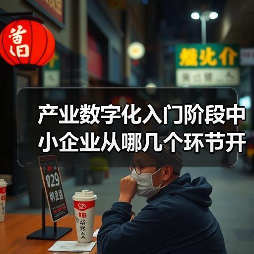 产业数字化入门阶段中小企业从哪几个环节开始推进