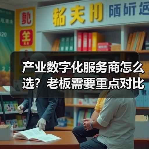 产业数字化服务商怎么选？老板需要重点对比的4个维度 - 玄熵大泥象网