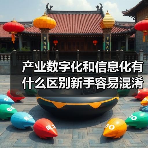 产业数字化和信息化有什么区别新手容易混淆的几点 - 玄熵大泥象网