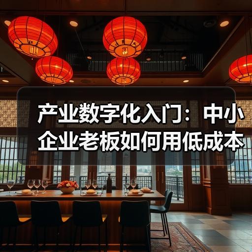 产业数字化入门：中小企业老板如何用低成本工具完成第一步改造 - 玄熵大泥象网