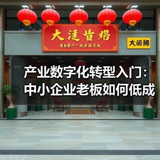 产业数字化转型入门：中小企业老板如何低成本启动 - 玄熵大泥象网