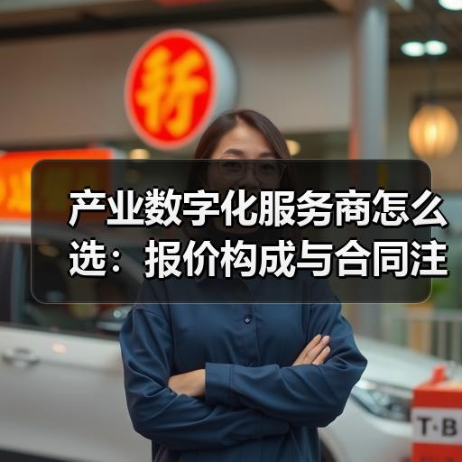 产业数字化服务商怎么选：报价构成与合同注意事项 - 玄熵大泥象网