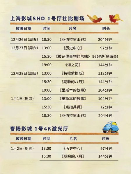 上影节“剧透”来年部分片单，葡萄牙压轴“周周有影展”(图7)