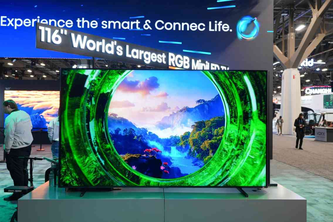 CES 2026海信AI技术全面落地，引领RGB-Mini LED显示与场景化革新(图2)